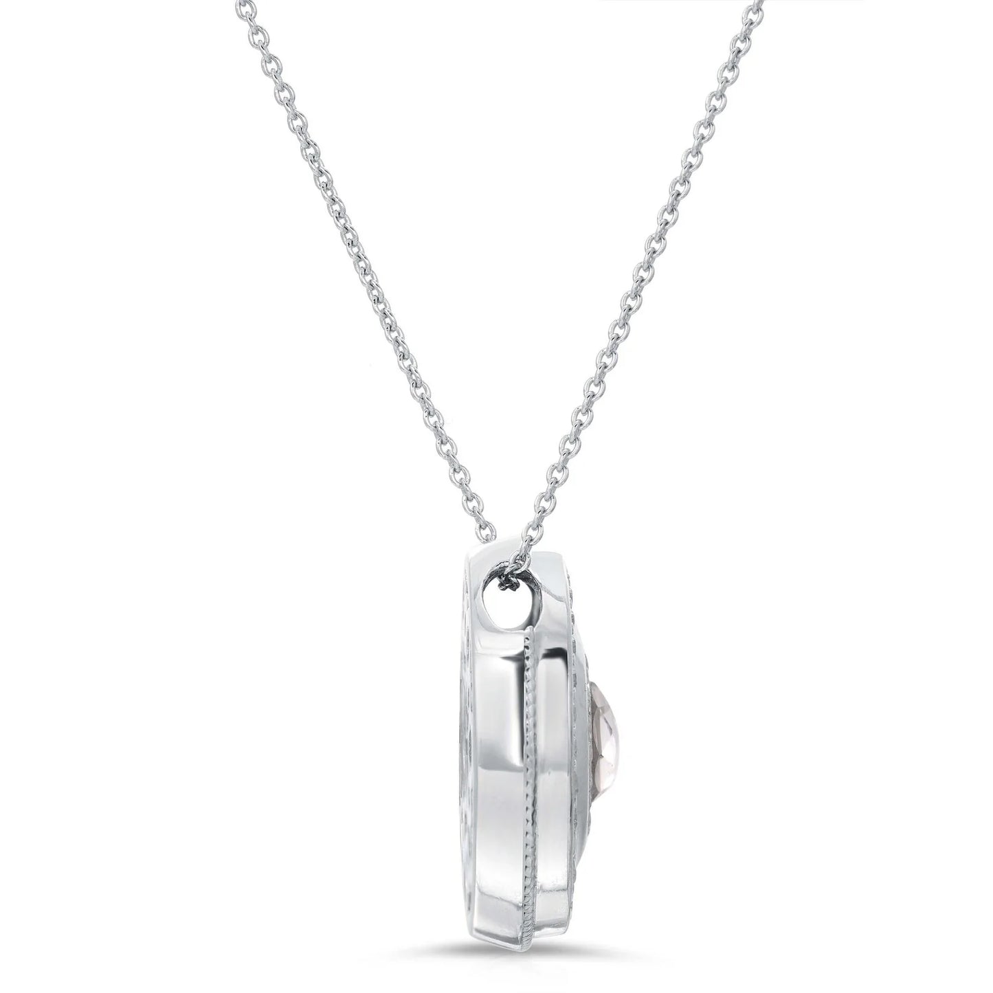 MEDALLION WHITE GOLD