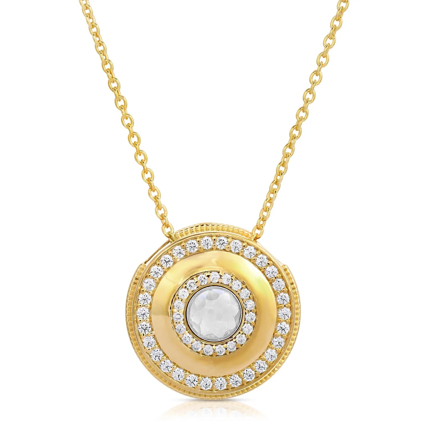 MEDALLION YELLOW GOLD
