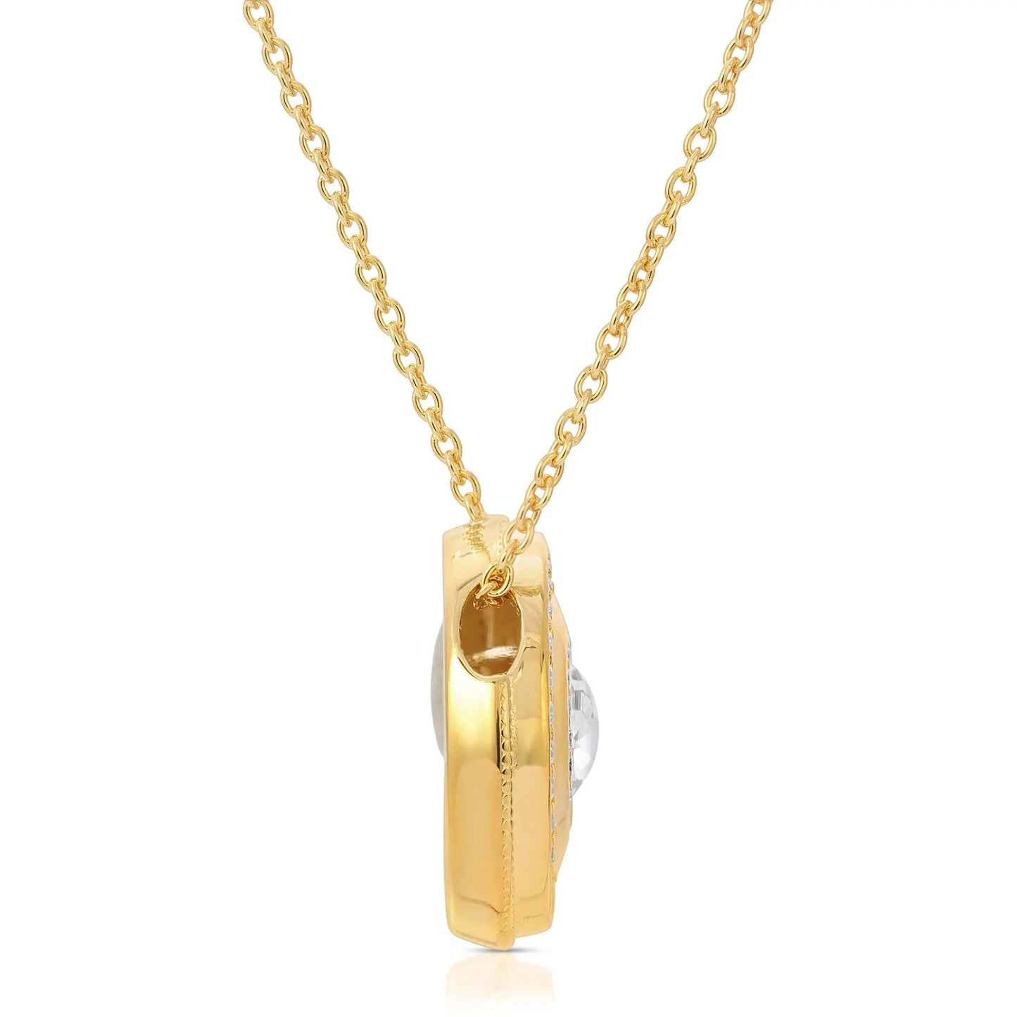 MEDALLION YELLOW GOLD