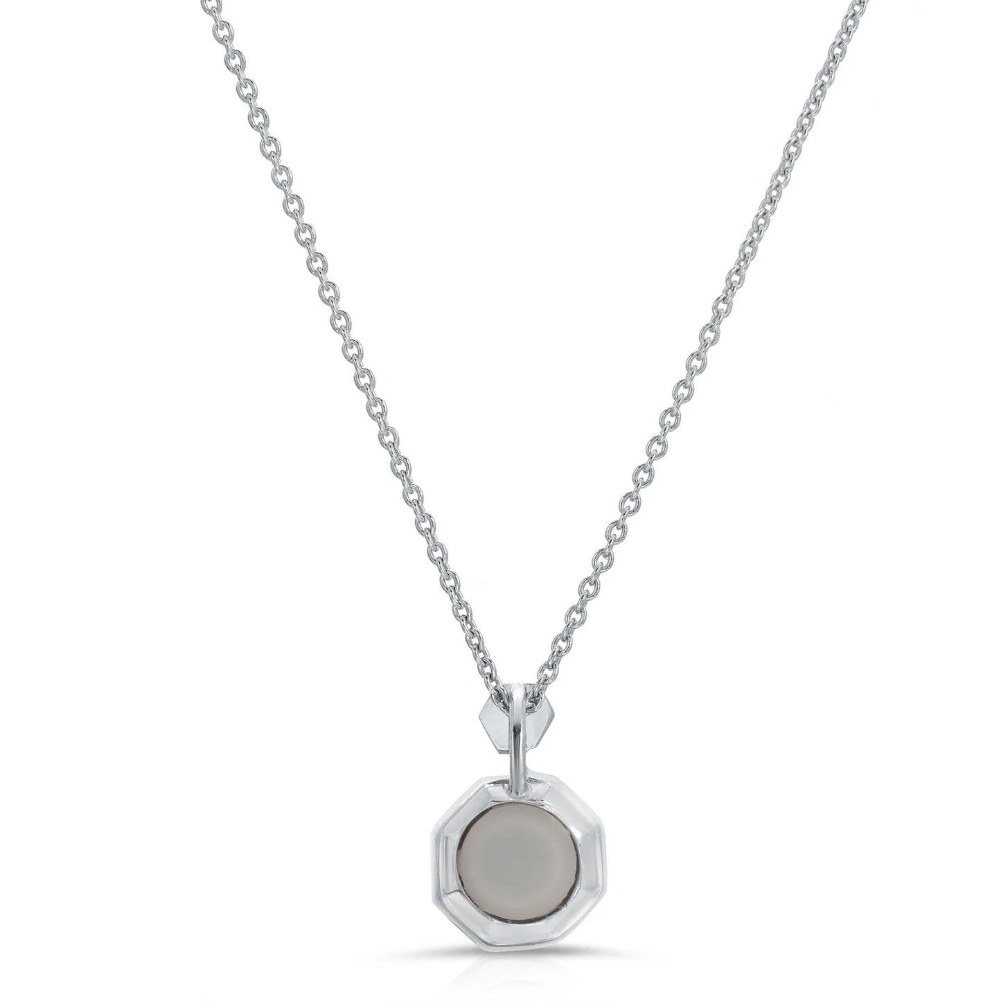 OCTAGON WHITE GOLD