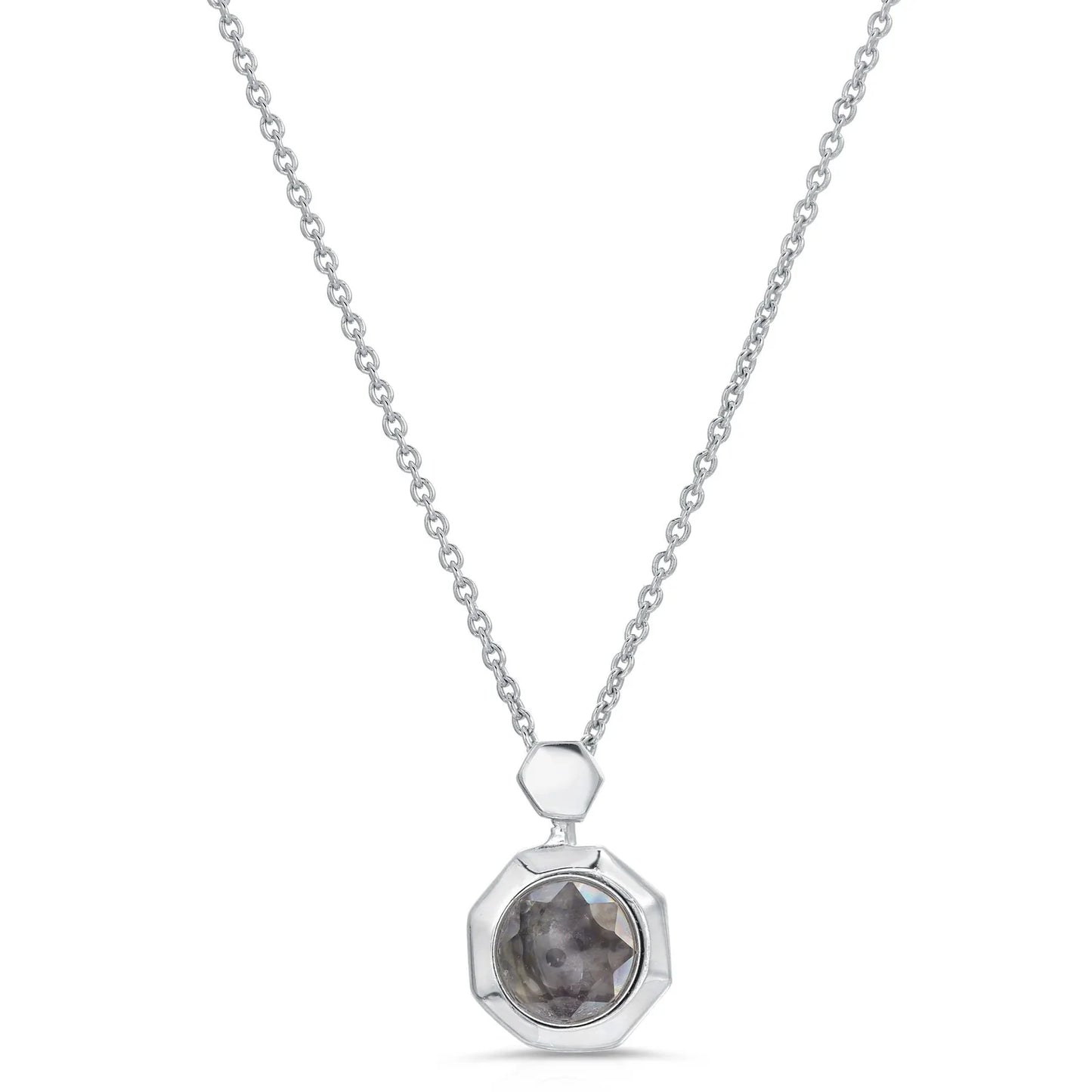 OCTAGON WHITE GOLD