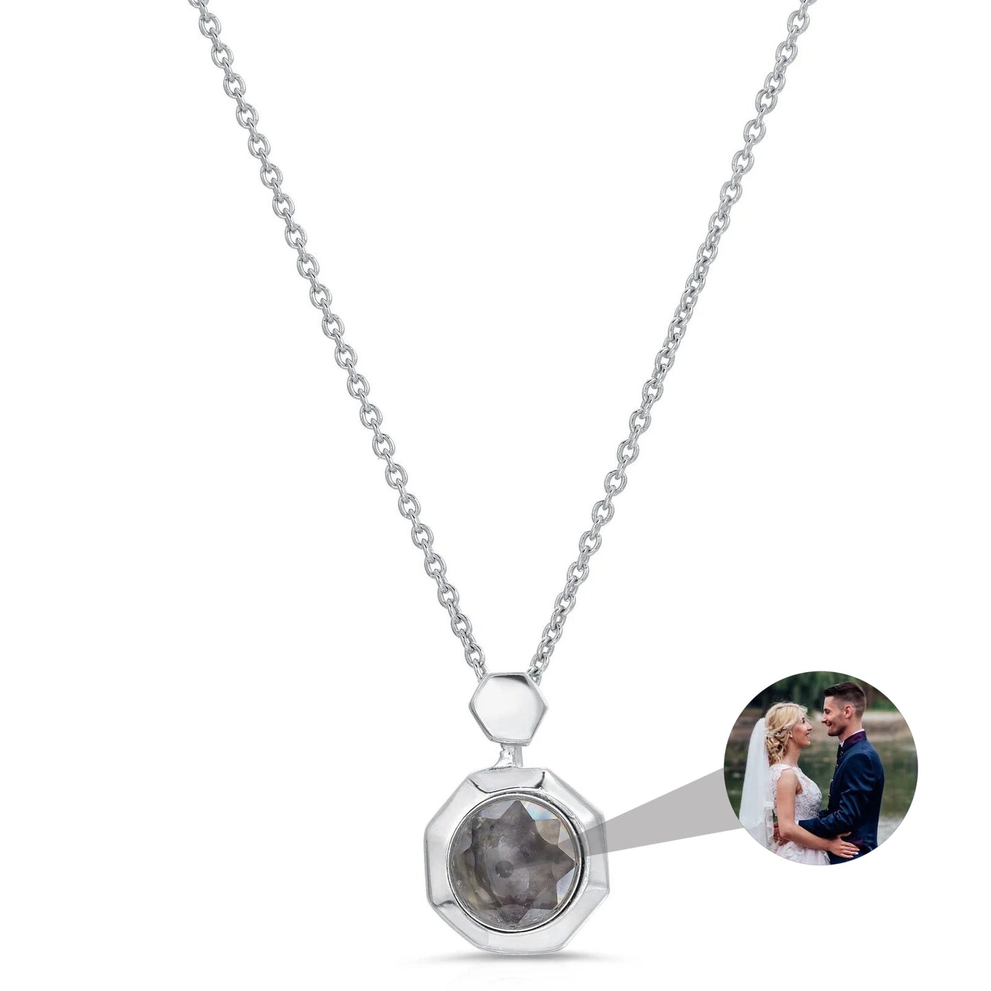 OCTAGON WHITE GOLD