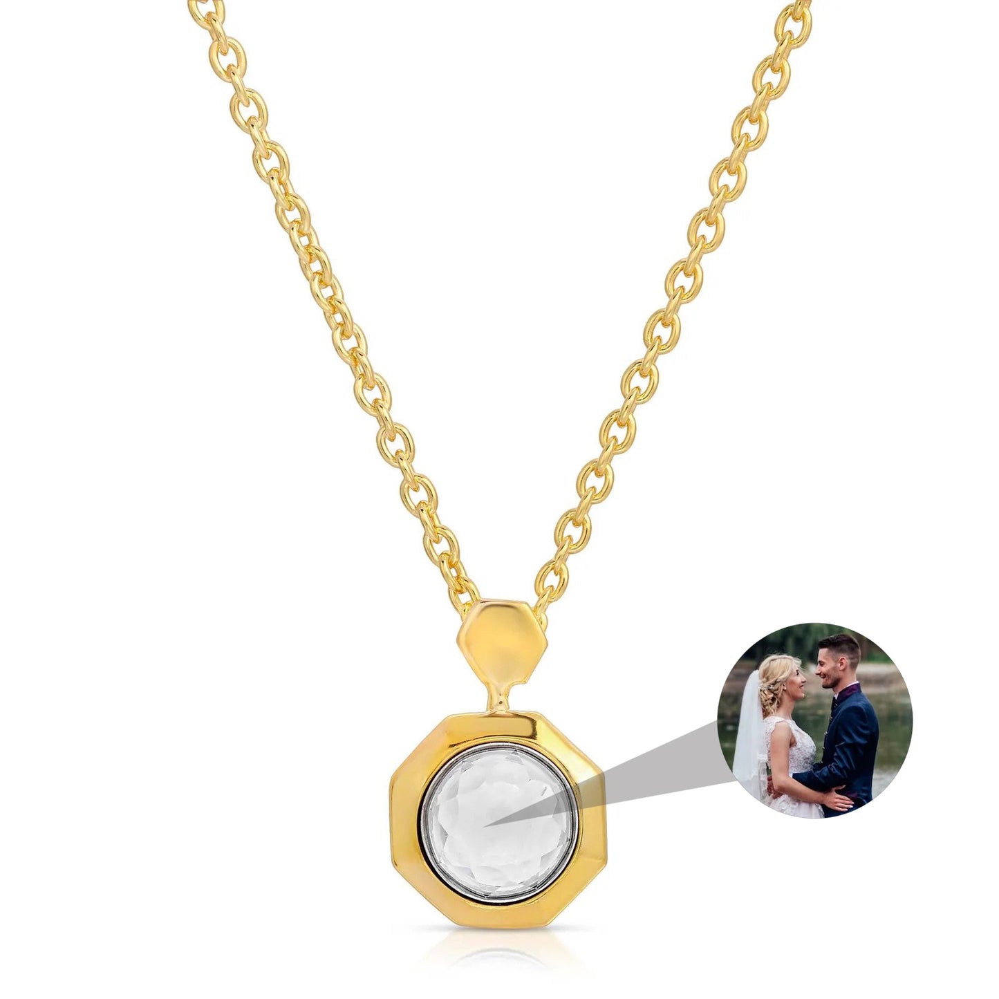 OCTAGON YELLOW GOLD